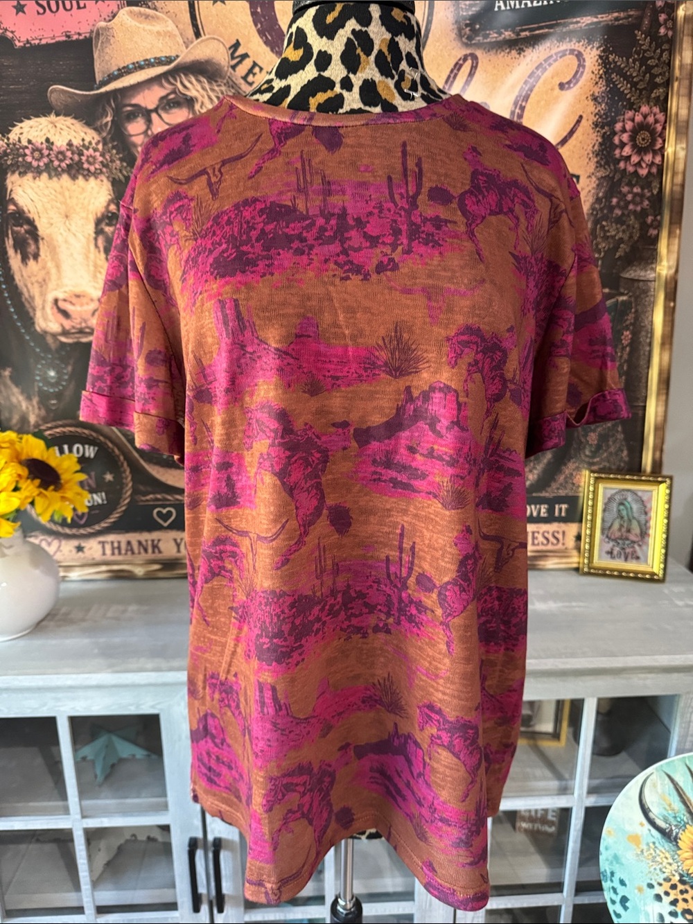 NWT 2FLY  Desert Print Tee- Sz 2XL